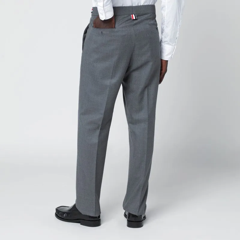 Grey Wool Trousers sold by Wanan Luxury product image thumbnail 2