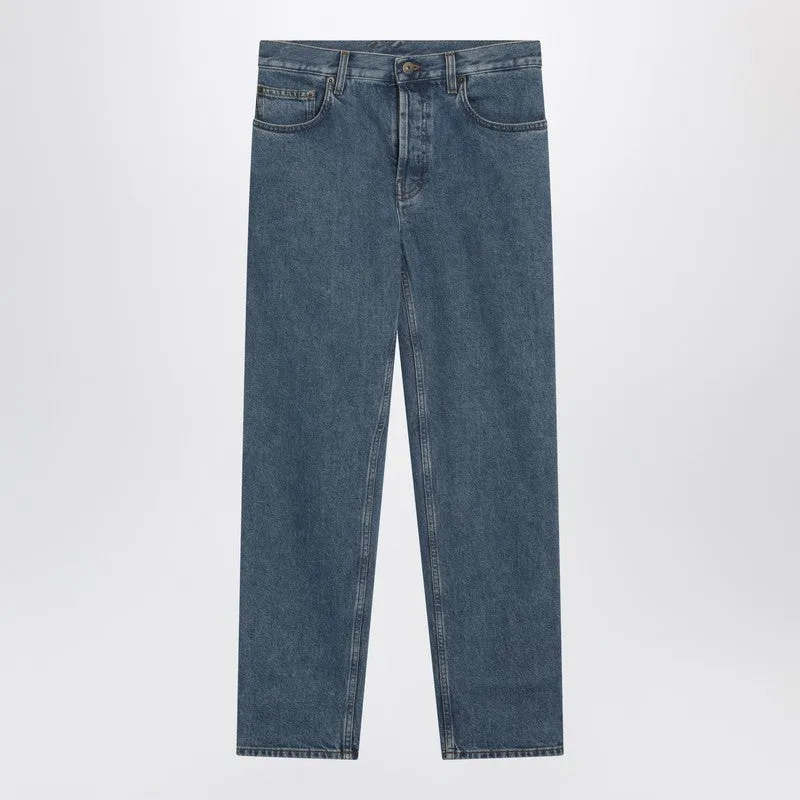 Medium-Blue Regular-Fit Jeans sold by Wanan Luxury
