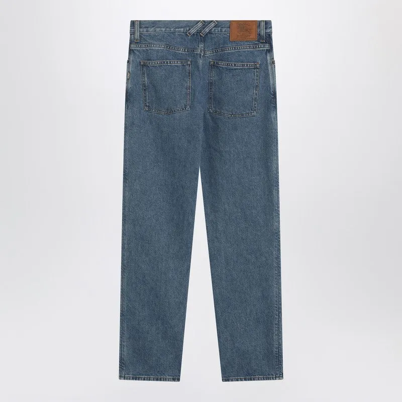 Medium-Blue Regular-Fit Jeans sold by Wanan Luxury product image thumbnail 2