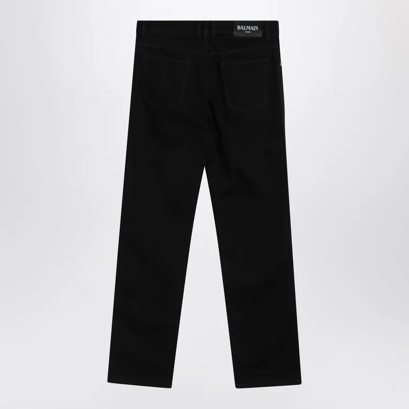 Black Denim Jeans sold by Wanan Luxury product image thumbnail 2