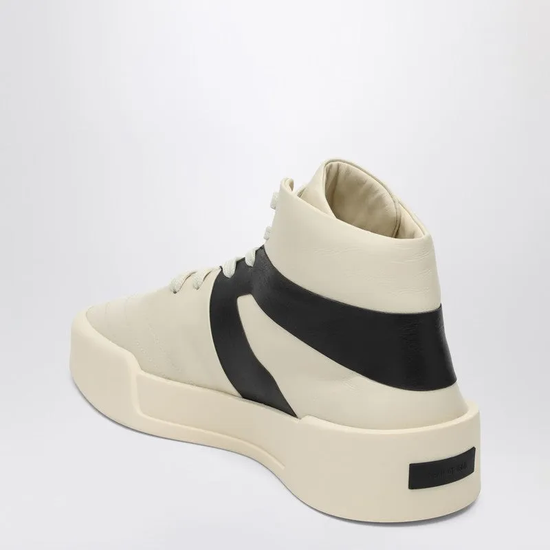 Cream/Black Basketball Sneakers sold by Wanan Luxury product image thumbnail 2