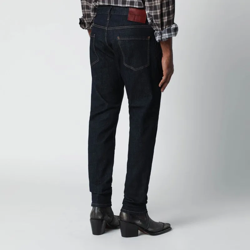 Slim Dark Denim Jeans sold by Wanan Luxury product image thumbnail 2