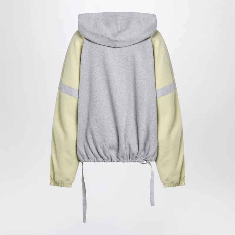 Grey/Light Yellow Bomber Sweatshirt sold by Wanan Luxury product image thumbnail 2