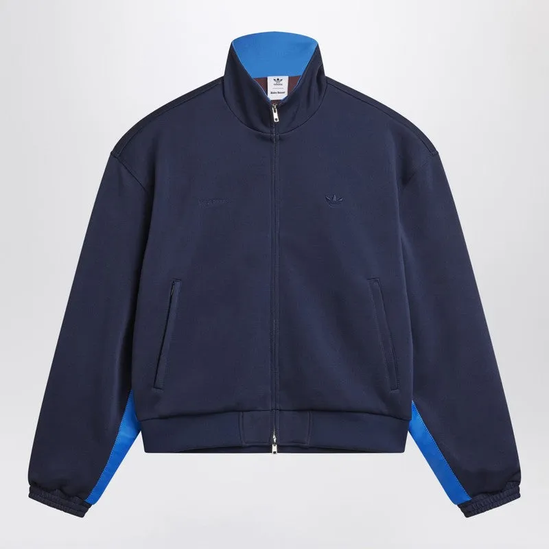 Navy Blue Zip Hoodie sold by Wanan Luxury