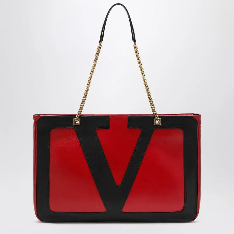 Large Viva Superstar Bag Red/Black sold by Wanan Luxury