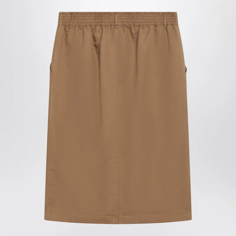 Beige Midi Pencil Skirt sold by Wanan Luxury product image thumbnail 2