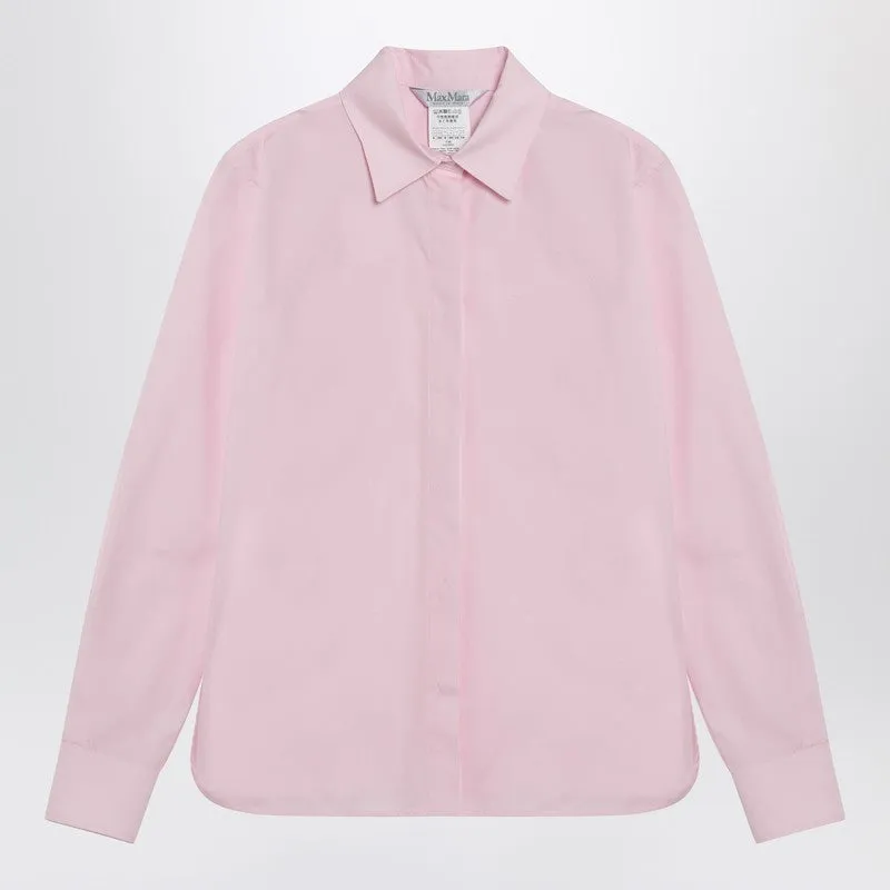 Pink Cotton Poplin Shirt sold by Wanan Luxury