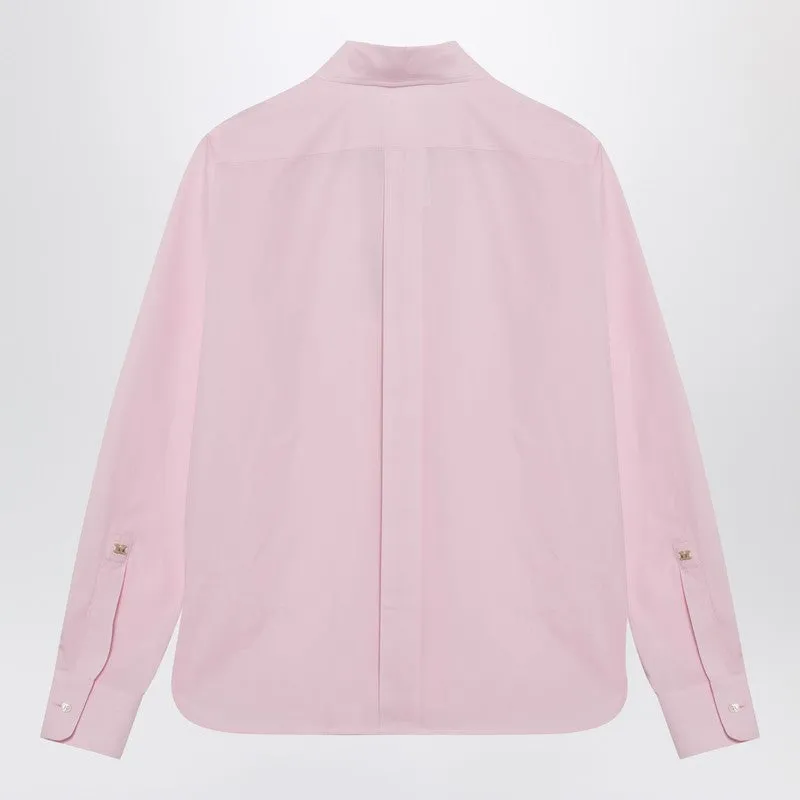 Pink Cotton Poplin Shirt sold by Wanan Luxury product image thumbnail 2