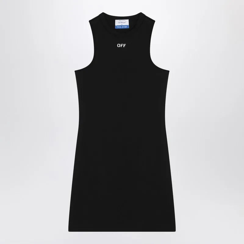 Black Mini Dress With Logo sold by Wanan Luxury