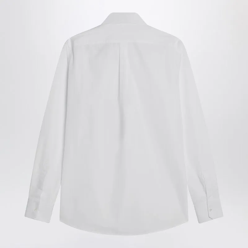 White Cotton Shirt sold by Wanan Luxury product image thumbnail 2