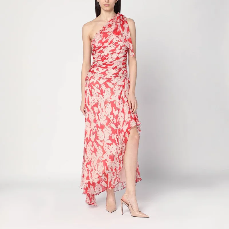 One-Shoulder Draped Midi Dress sold by Wanan Luxury