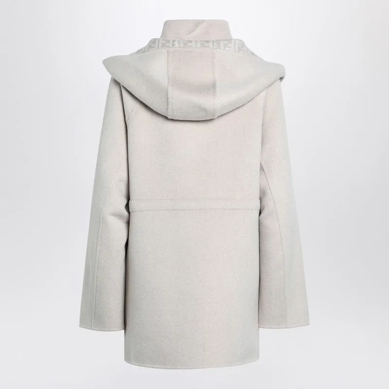 Sand-Colored Wool Blend Parka Blouson sold by Wanan Luxury product image thumbnail 2
