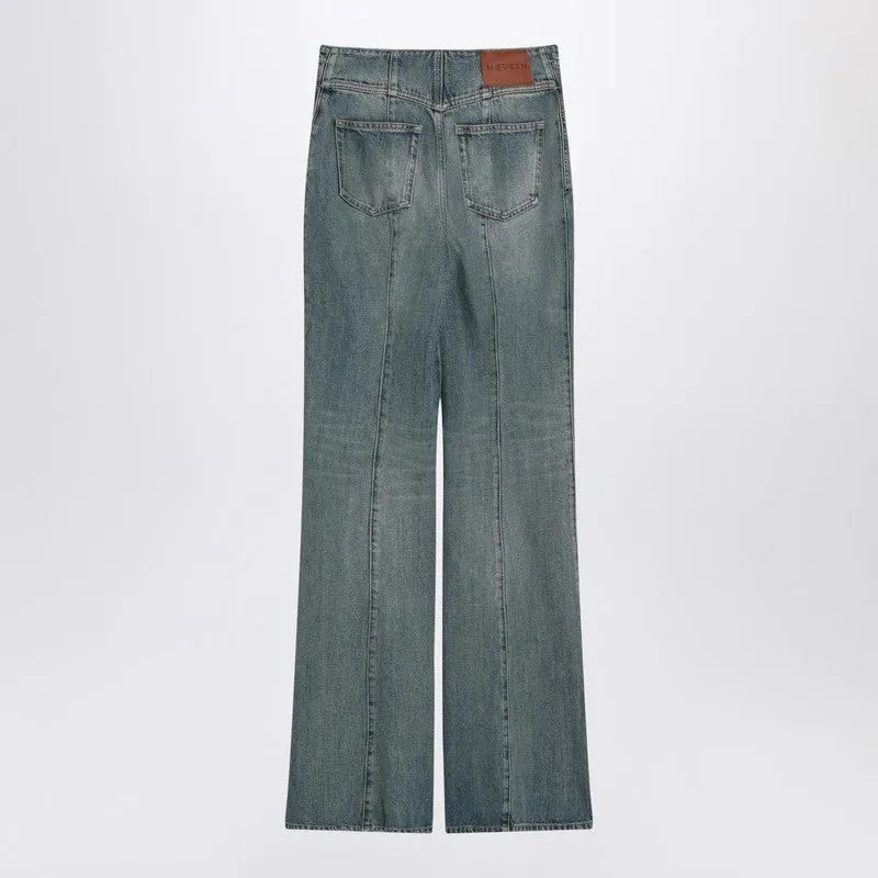 Flared Jeans With Turn-Ups At The Waist sold by Wanan Luxury product image thumbnail 2