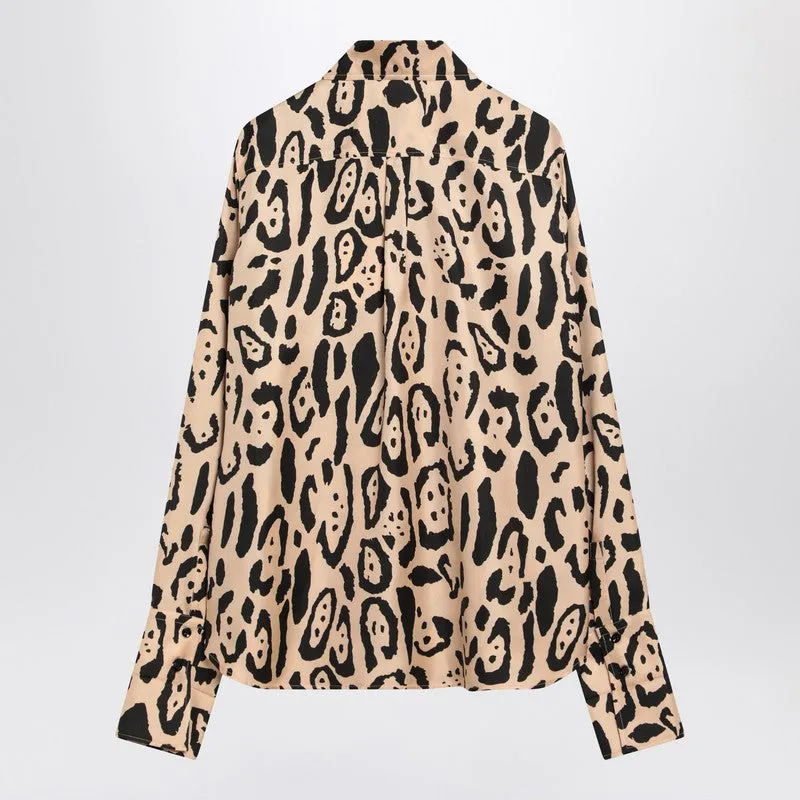 Silk Animal Print Shirt sold by Wanan Luxury product image thumbnail 2