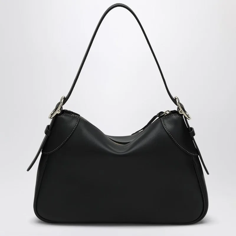 Gg Emblem Medium Black Shoulder Bag sold by Wanan Luxury product image thumbnail 2