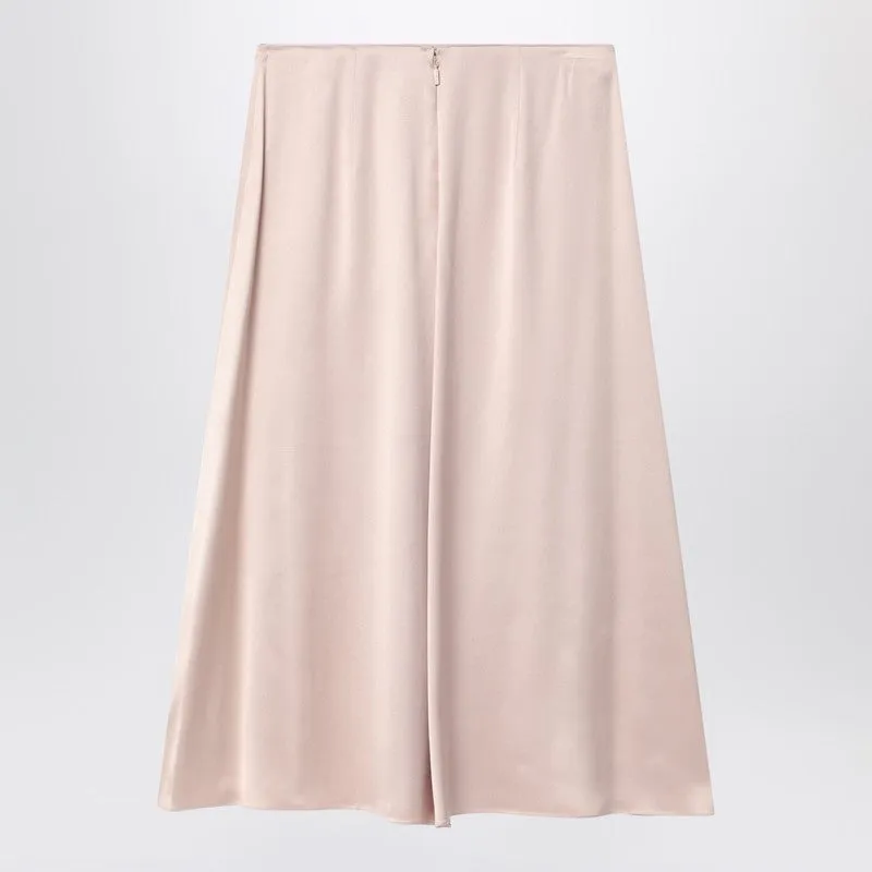 Champagne Silk Skirt sold by Wanan Luxury product image thumbnail 2