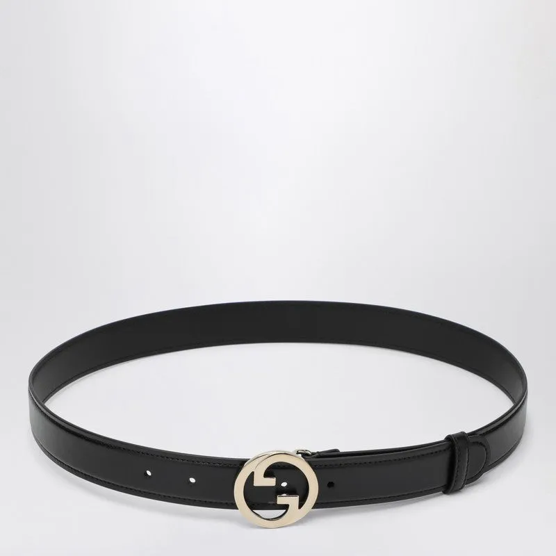 Gucci Blondie Black Leather Belt sold by Wanan Luxury