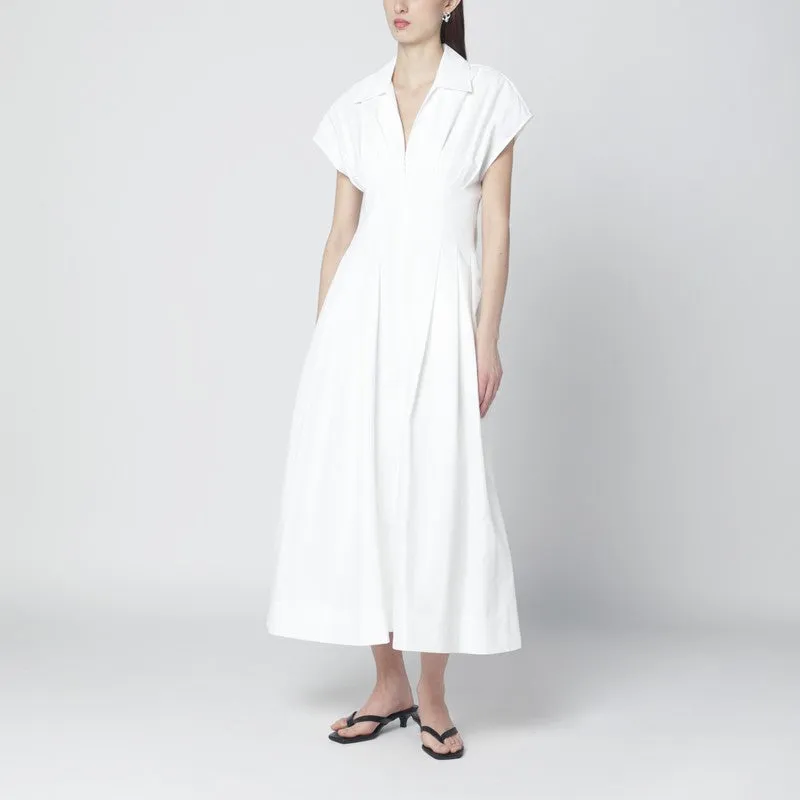 Farlow White Midi Dress made by Simkhai