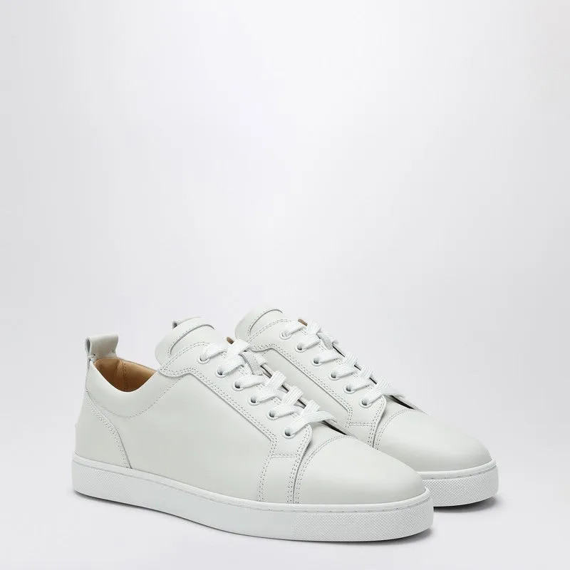 White Leather Sneaker Louis Junior sold by Wanan Luxury