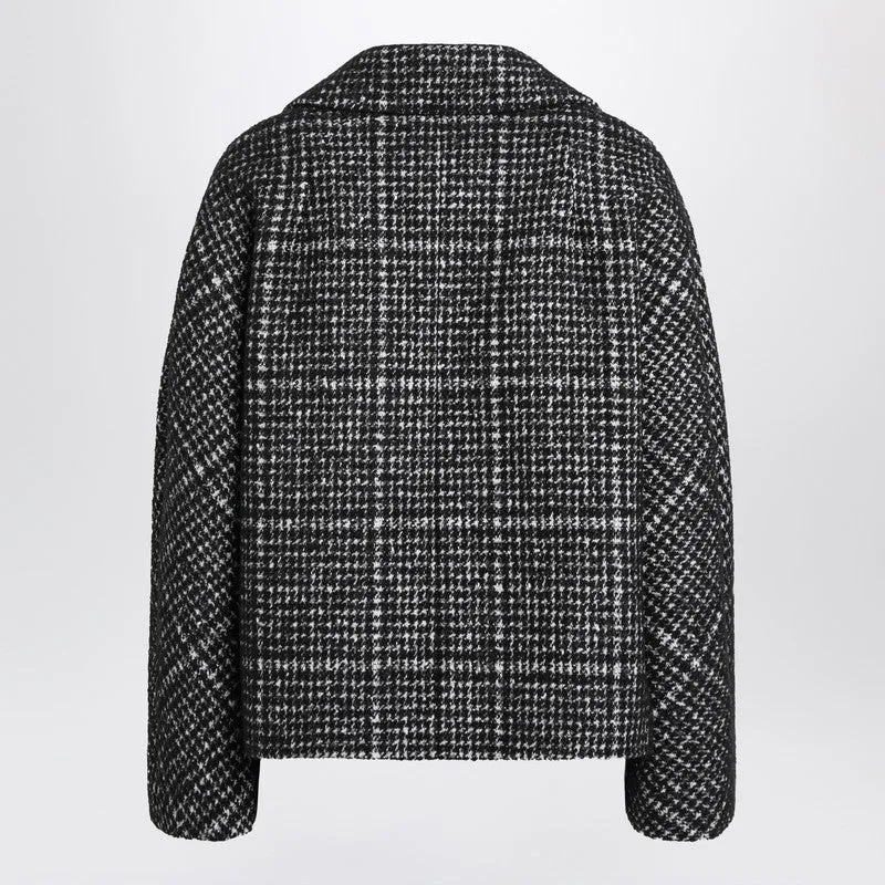 Black/White Houndstooth Jacket sold by Wanan Luxury product image thumbnail 2