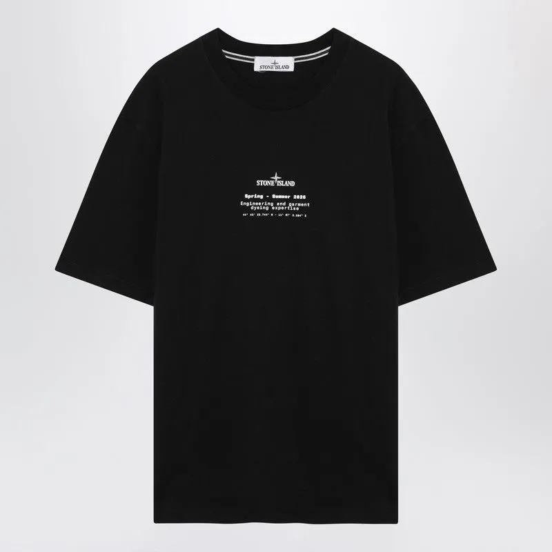 Black T-Shirt With Regular Fit sold by Wanan Luxury