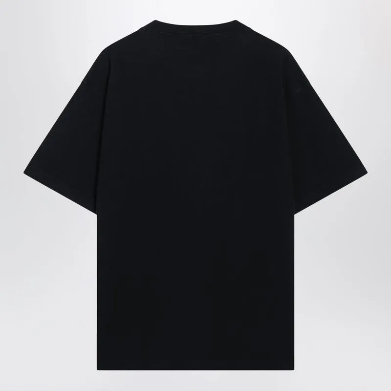 Navy Blue T-Shirt With Logo Patch sold by Wanan Luxury product image thumbnail 2