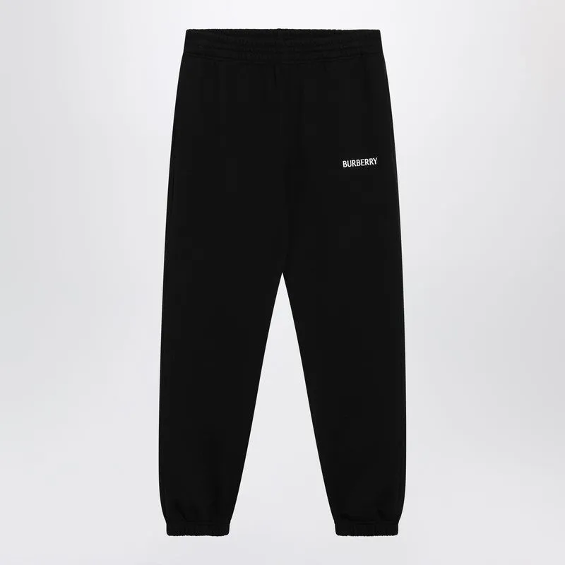 Black Jogging Trousers With Logo sold by Wanan Luxury
