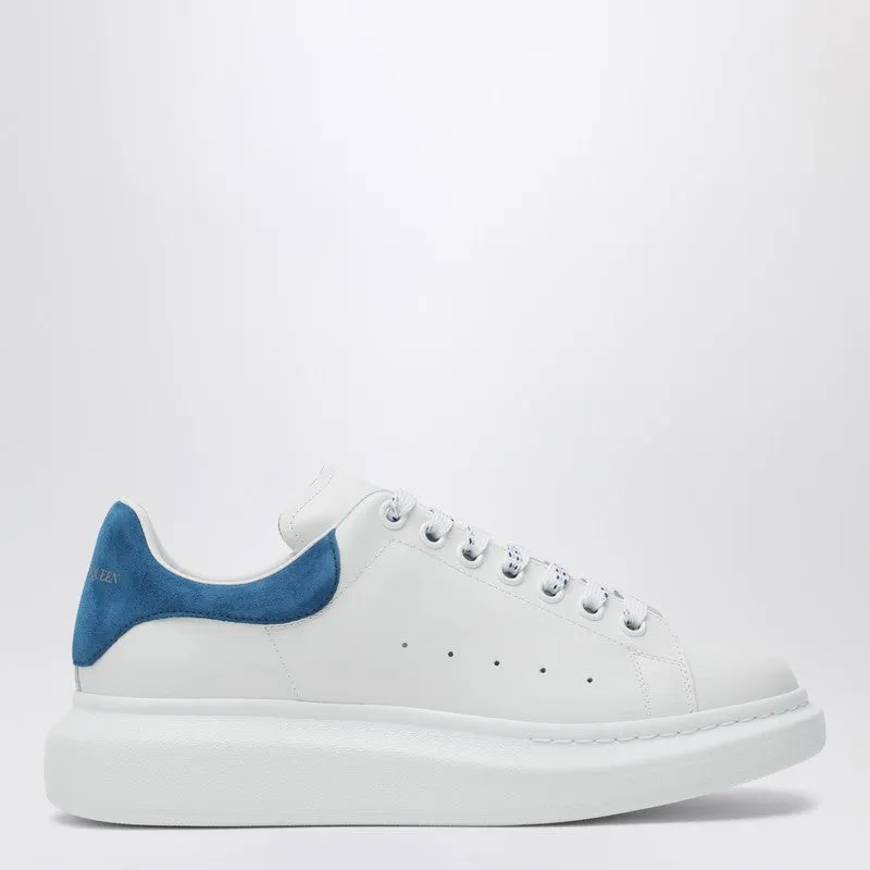 White/Blue Oversize Sneakers sold by Wanan Luxury