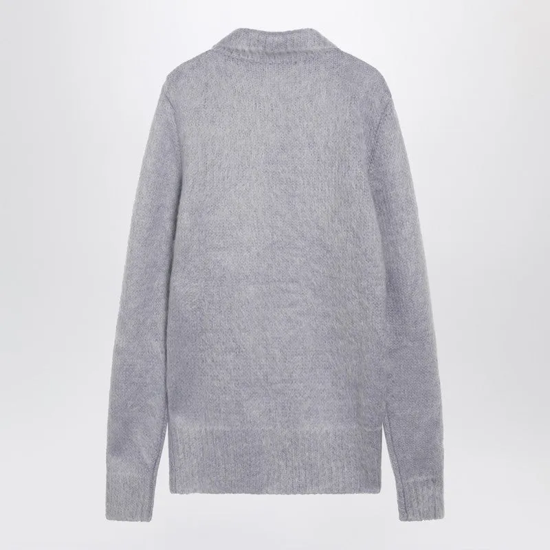 Brushed Mohair Wool Cardigan sold by Wanan Luxury product image thumbnail 2