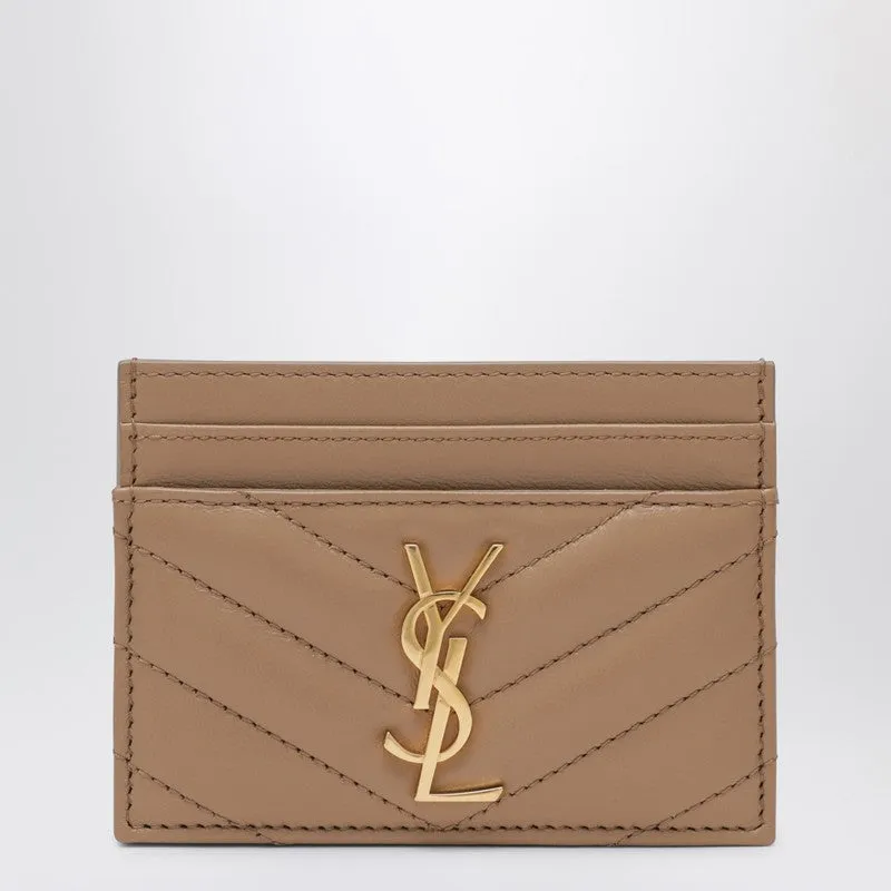 Cassandre Card Holder Beige sold by Wanan Luxury