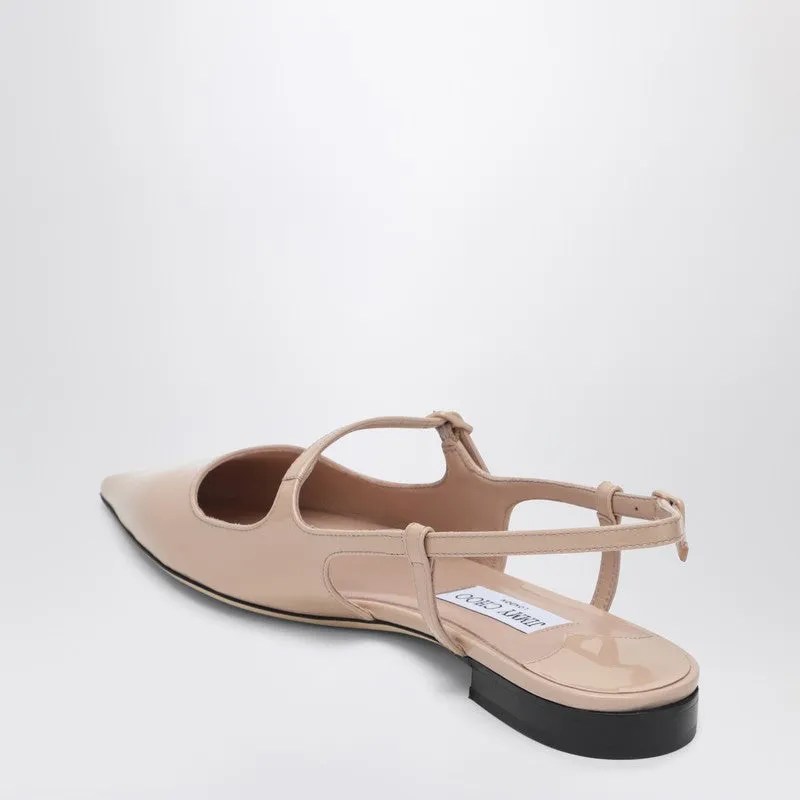 Scarpa Didi Flat Nude In Patent Leather sold by Wanan Luxury product image thumbnail 2