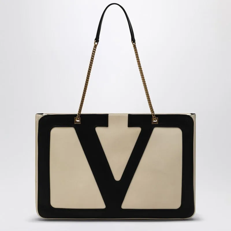 Large Viva Superstar Bag In Butter White/Black sold by Wanan Luxury
