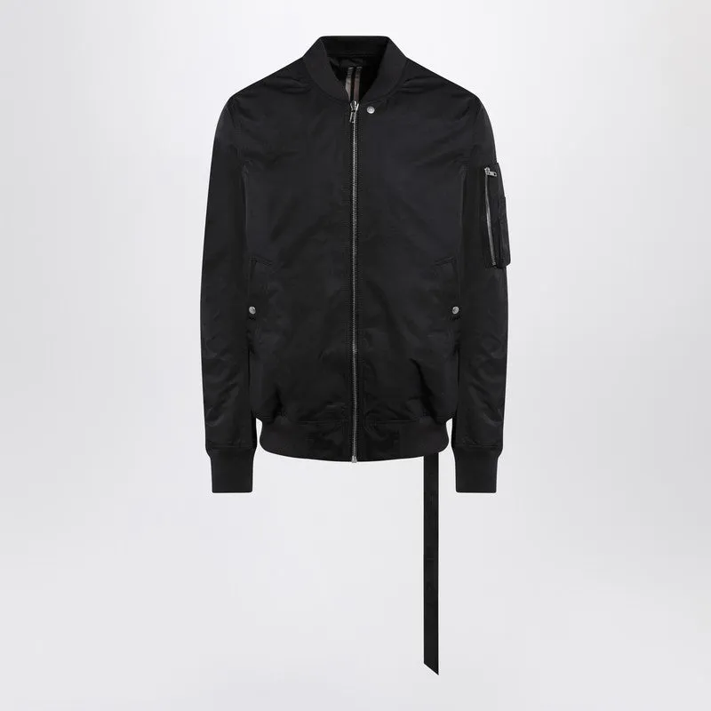 Black Bomber With Zipper sold by Wanan Luxury
