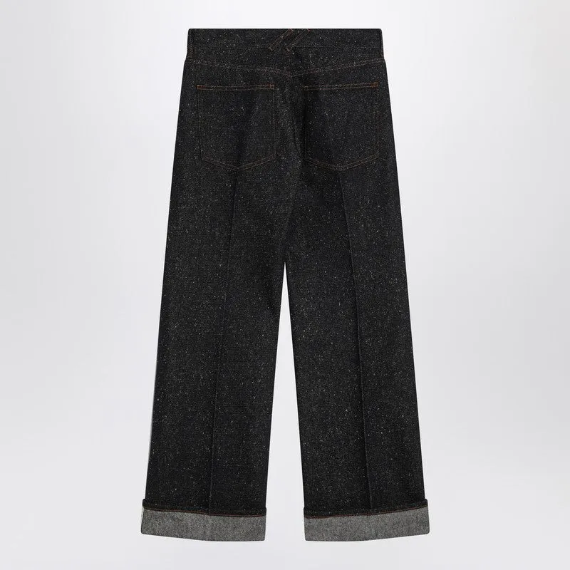Indigo Jeans With Turn-Ups sold by Wanan Luxury product image thumbnail 2