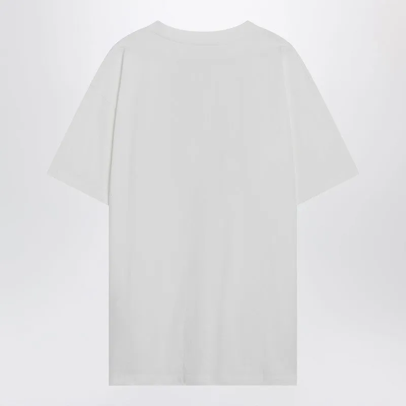 White T-Shirt With Key Print sold by Wanan Luxury product image thumbnail 2