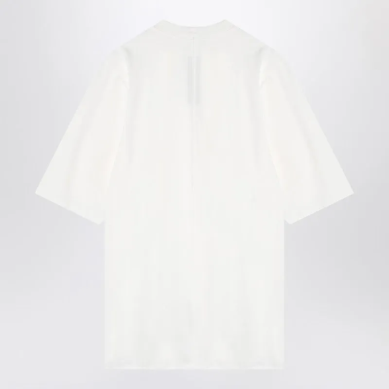 Oversized White T-Shirt In Cotton sold by Wanan Luxury product image thumbnail 2