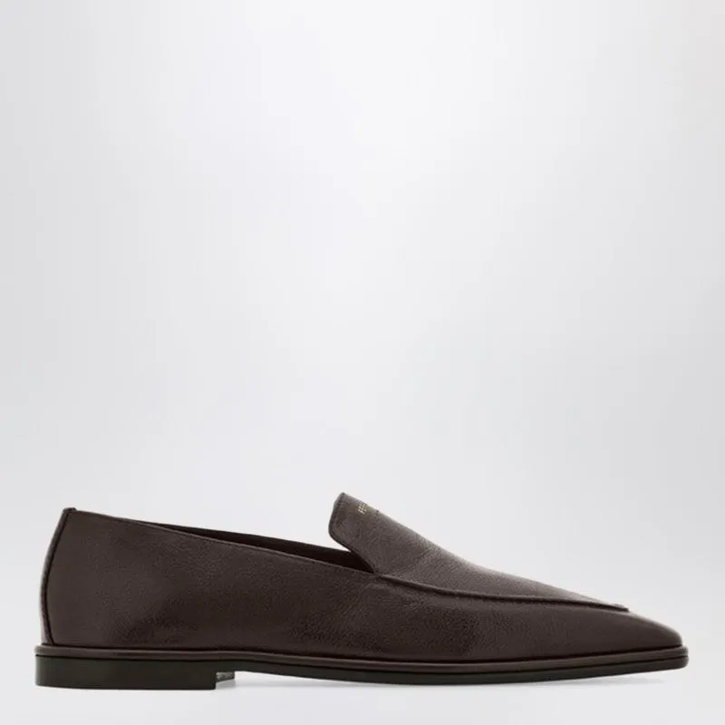 Dark Brown Leather Loafer sold by Wanan Luxury