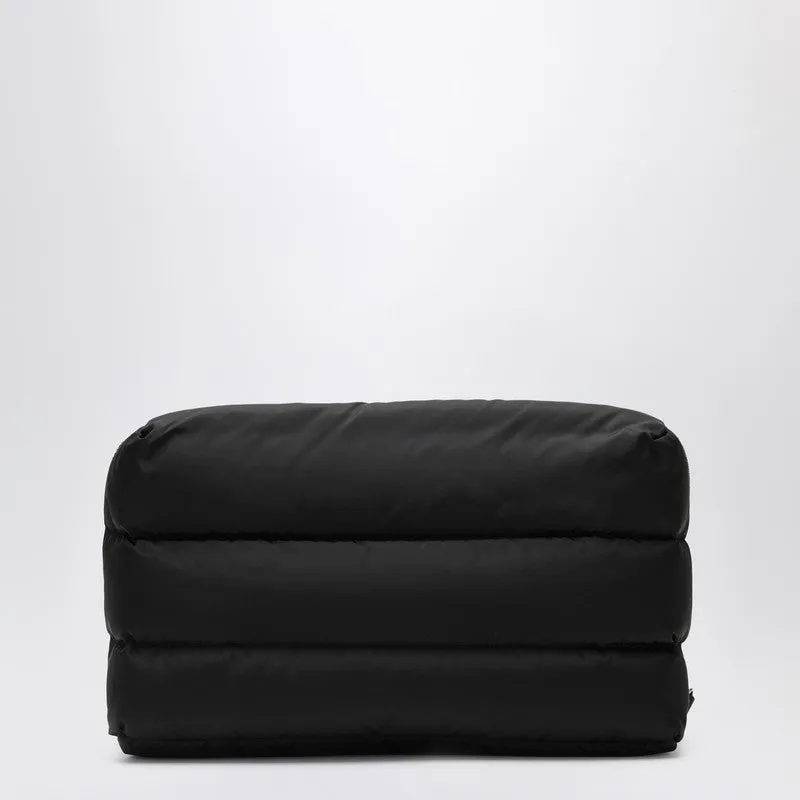 Caradoc Beauty Case In Quilted Black Nylon sold by Wanan Luxury product image thumbnail 2