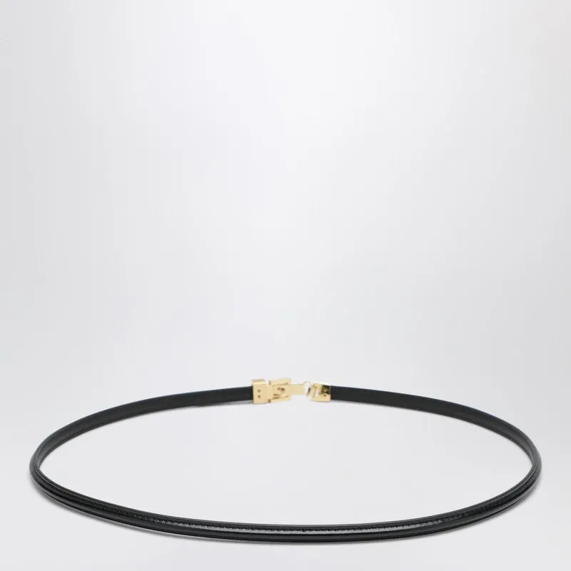 Ff Black Leather Belt sold by Wanan Luxury product image thumbnail 2