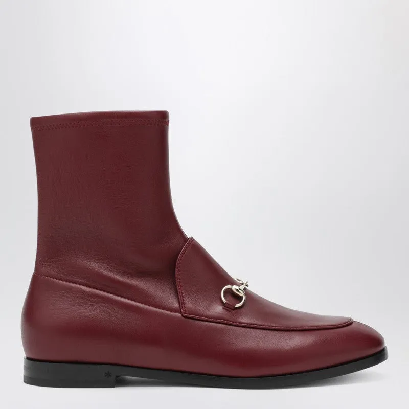 Rosso Ancora Leather Jordaan Ankle Boots made by Wanan Luxury