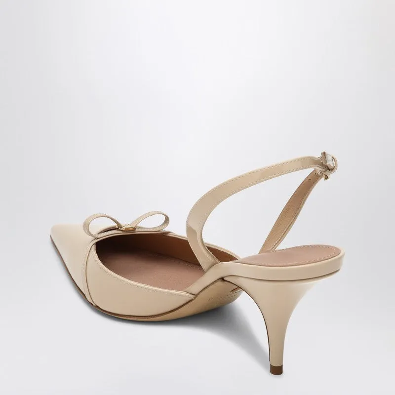 Powdery Slingback With Mini Bow sold by Wanan Luxury product image thumbnail 2