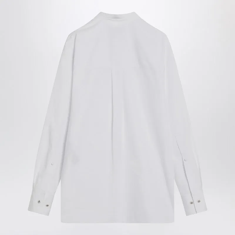 White Shirt In Cotton Poplin sold by Wanan Luxury product image thumbnail 2