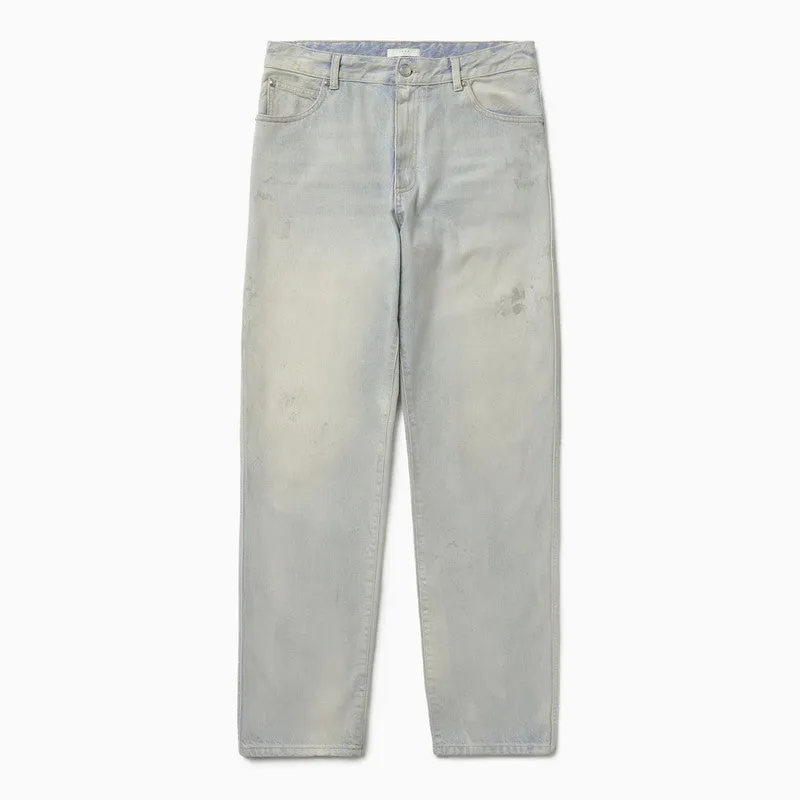 Light Blue Montana Denim Pants made by 1989 Studio