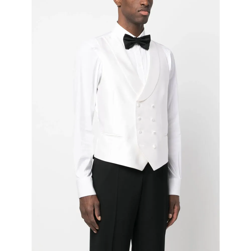 Waistcoats White sold by Wanan Luxury product image thumbnail 2