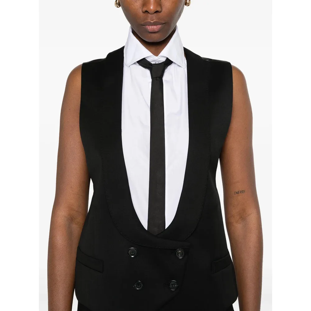 Waistcoats Black sold by Wanan Luxury product image thumbnail 4