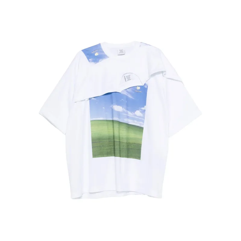 T Shirts White, Blue sold by Wanan Luxury