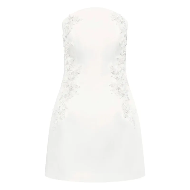 Dresses White made by Wanan Luxury