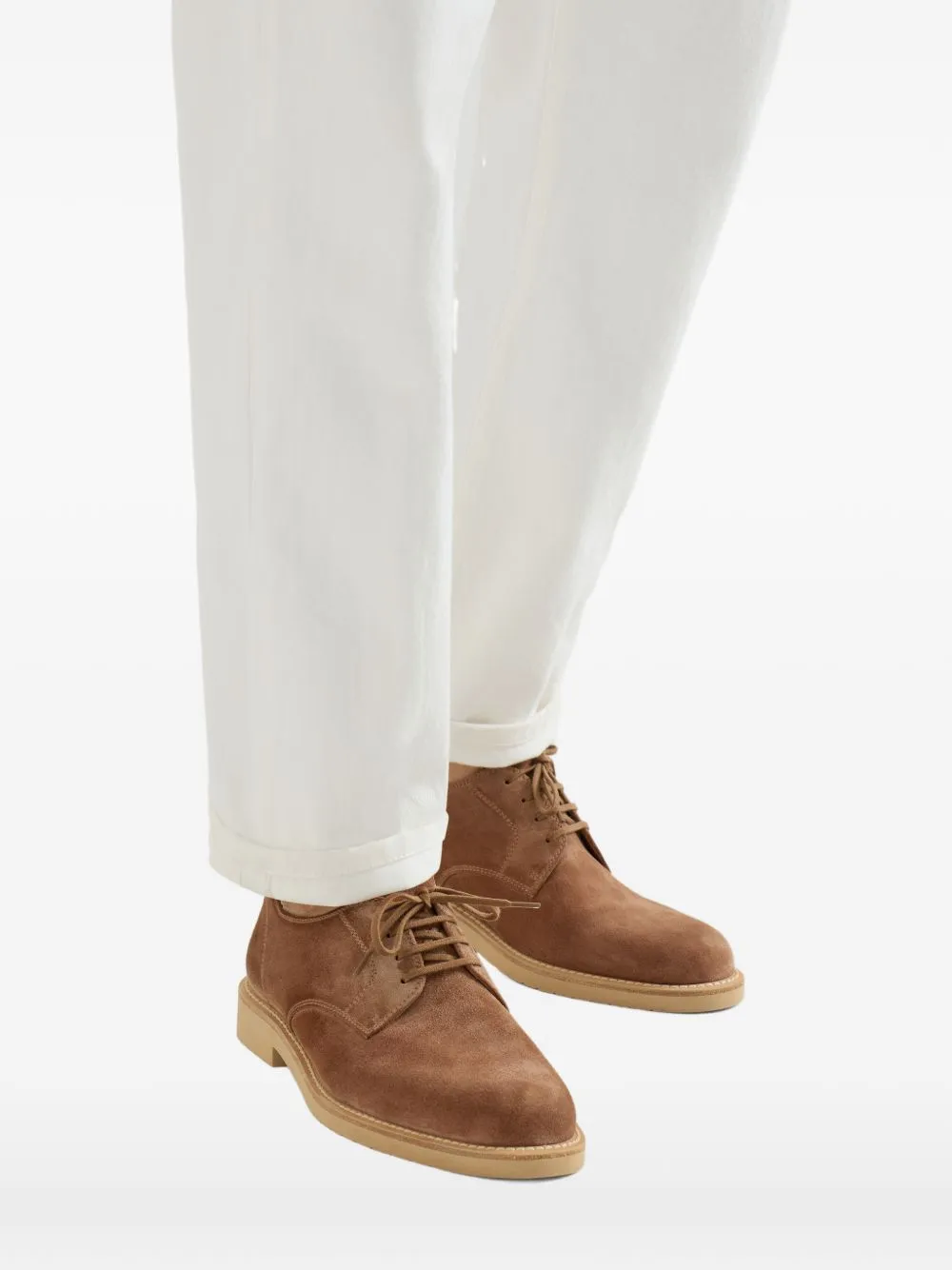 Suede Leather Sneakers sold by Wanan Luxury product image thumbnail 2