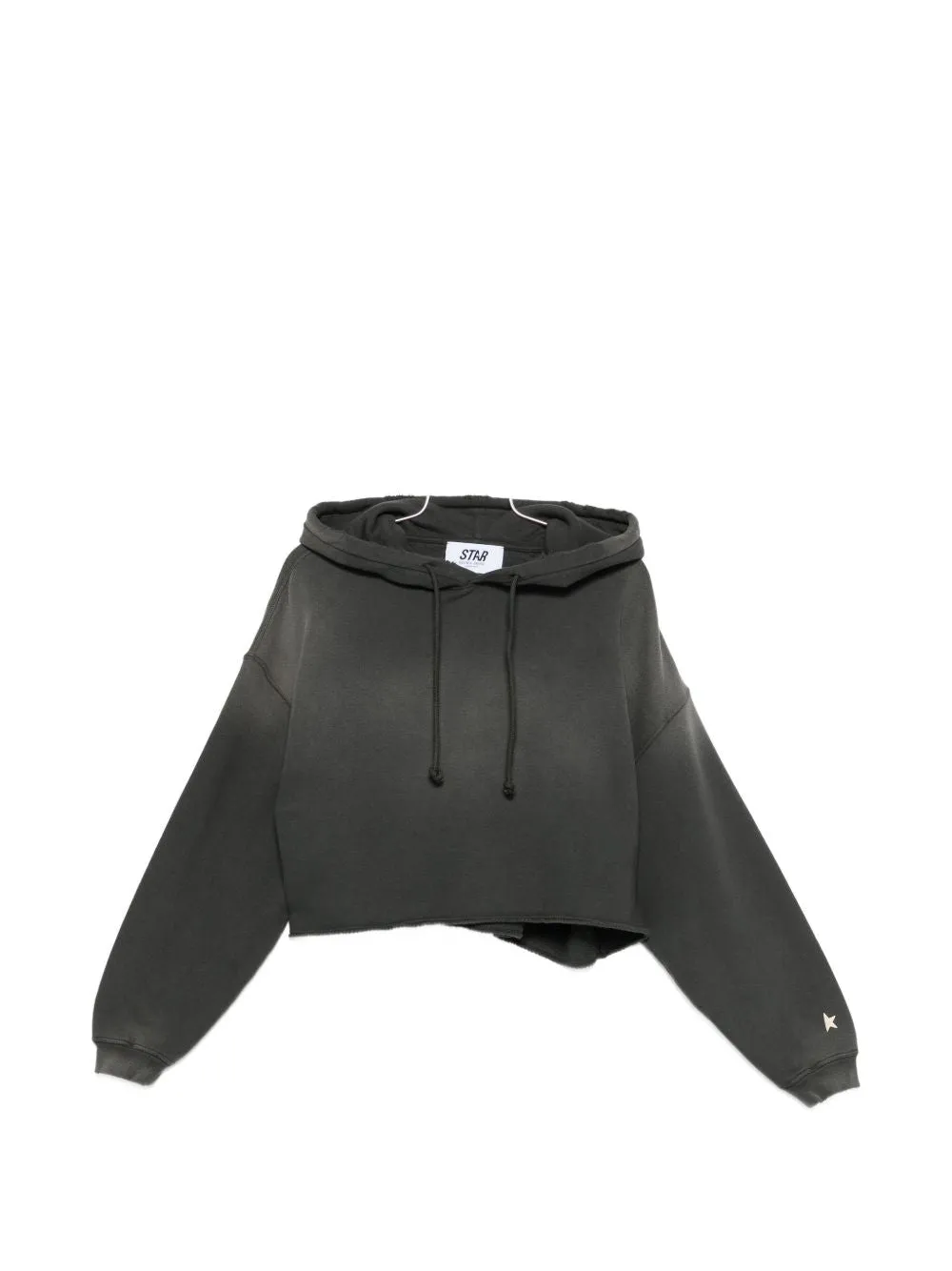 Cotton Cropped Hoodie sold by Wanan Luxury