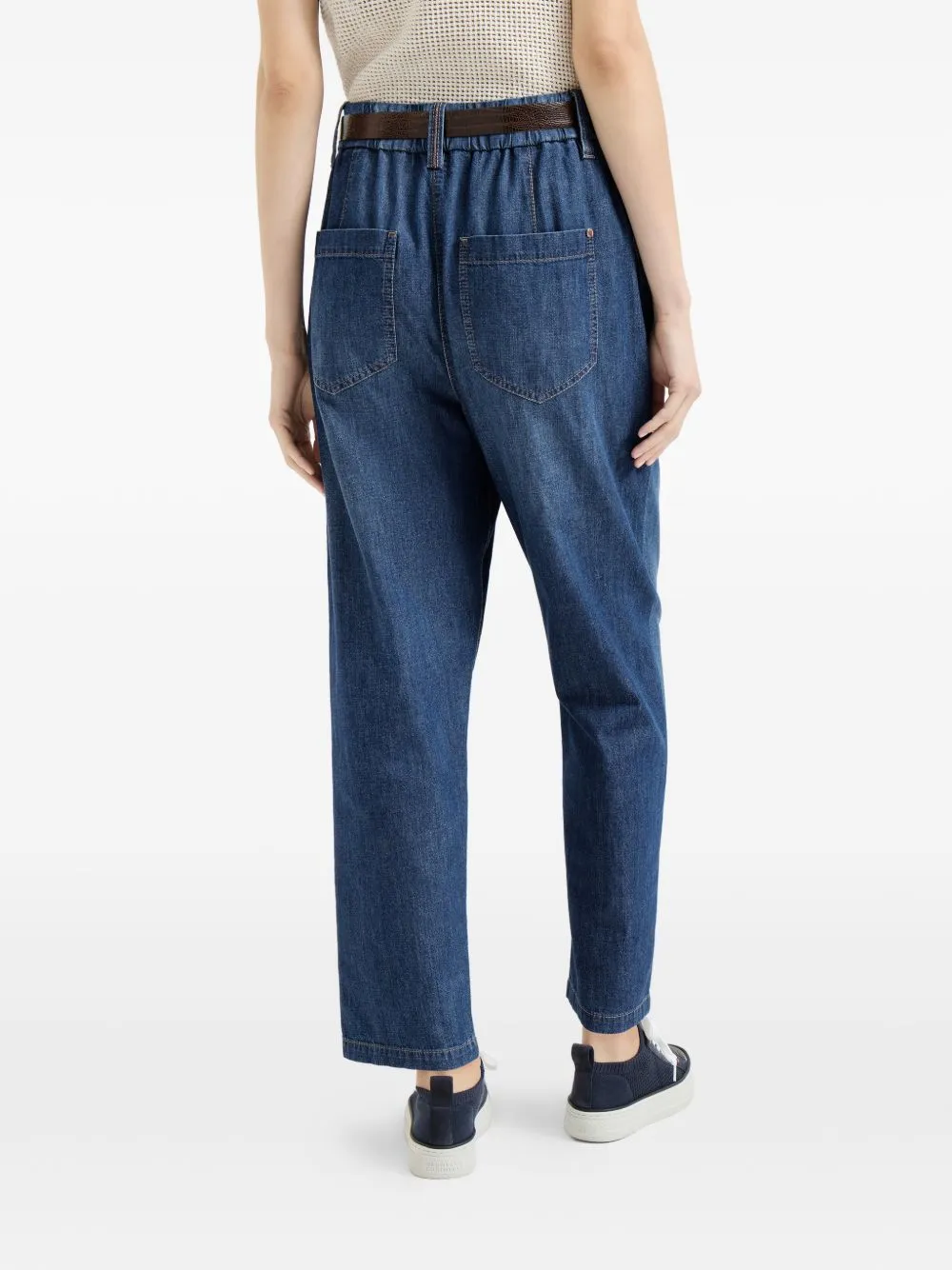 Denim Cotton Jeans sold by Wanan Luxury product image thumbnail 3